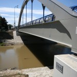 Hlavní nosná konstrukce mostu –   Langerův trám  